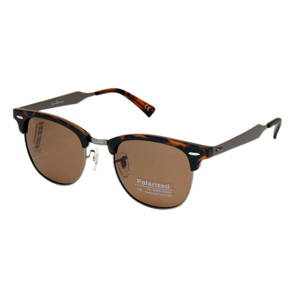 Lancebremmer 2203 Sunglass Gun Metal Unisex Full Metal — Gun Metal frame