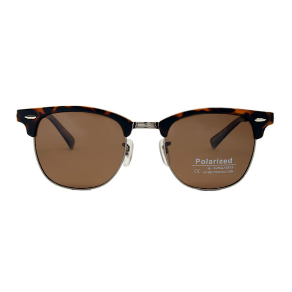 Lancebremmer 2203 Sunglass Gun Metal Unisex Full Metal Sunglass — Gun Metal frame — view 2