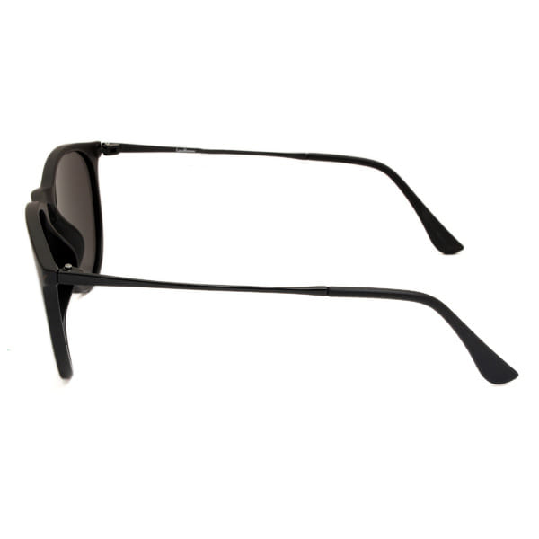 Lancebremmer TR107 Sunglass Black Unisex Full Metal Sunglass — Black frame — view 3