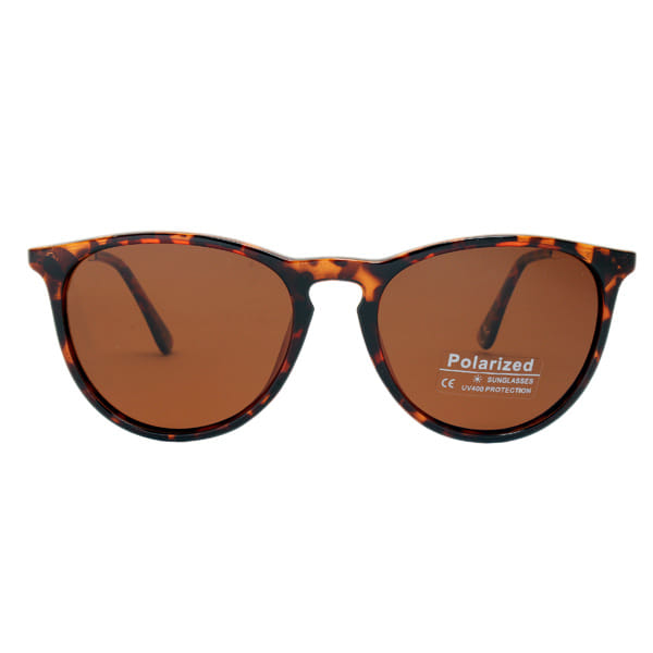 Lancebremmer TR107 Sunglass Brown Unisex Full Metal Sunglass — Brown frame — view 2