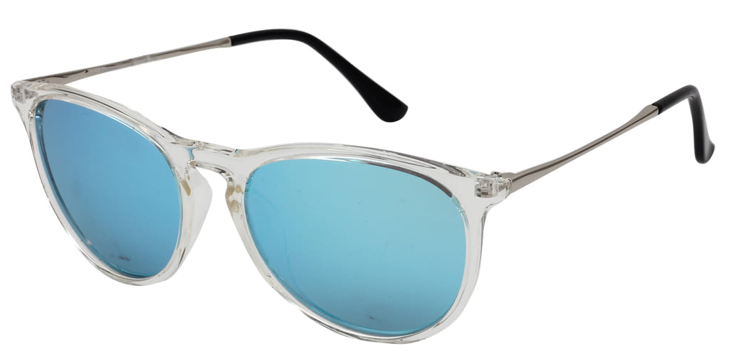 Lancebremmer TR107 Sunglass Silver Unisex Full Metal Sunglass — view 2
