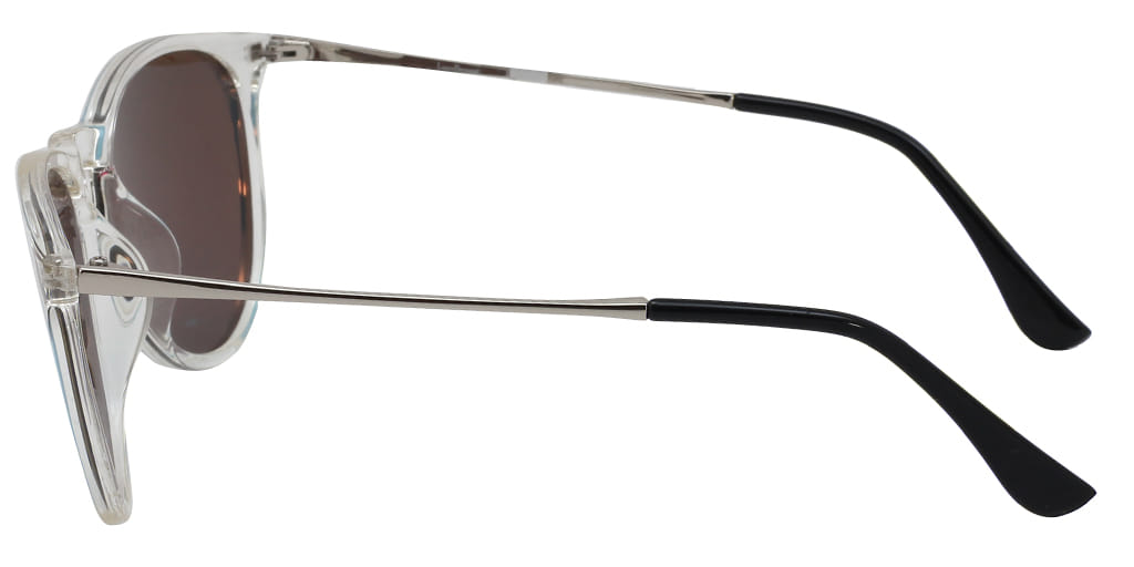 Lancebremmer TR107 Sunglass Silver Unisex Full Metal Sunglass — view 4