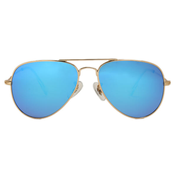 Lancebremmer 0216TT Sunglass Gold Unisex Full Metal Sunglass — Gold frame — view 2