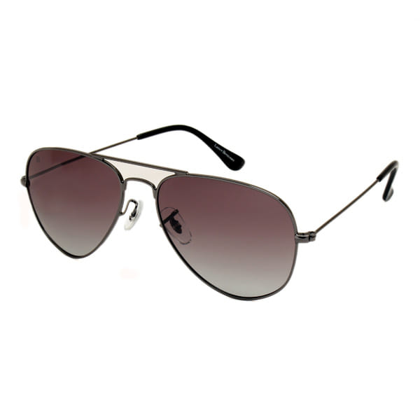 Lancebremmer 0316TT Sunglass Gun Metal Unisex Full Metal — Gold frame