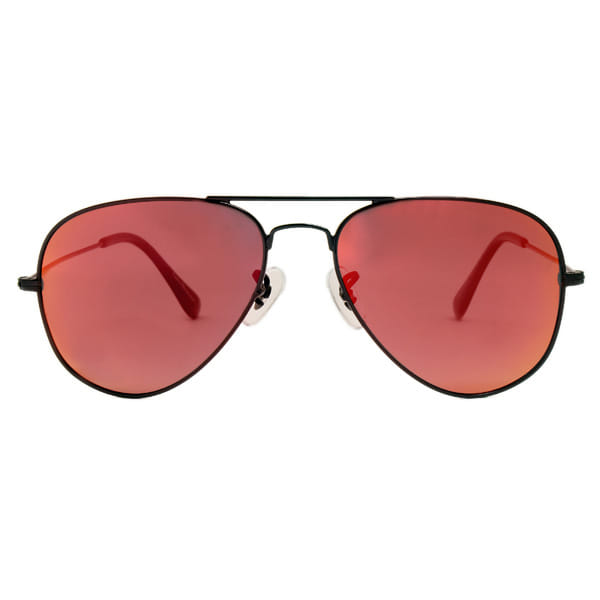 Lancebremmer 0316TT Sunglass Black Unisex Full Metal Sunglass — Black frame — view 2