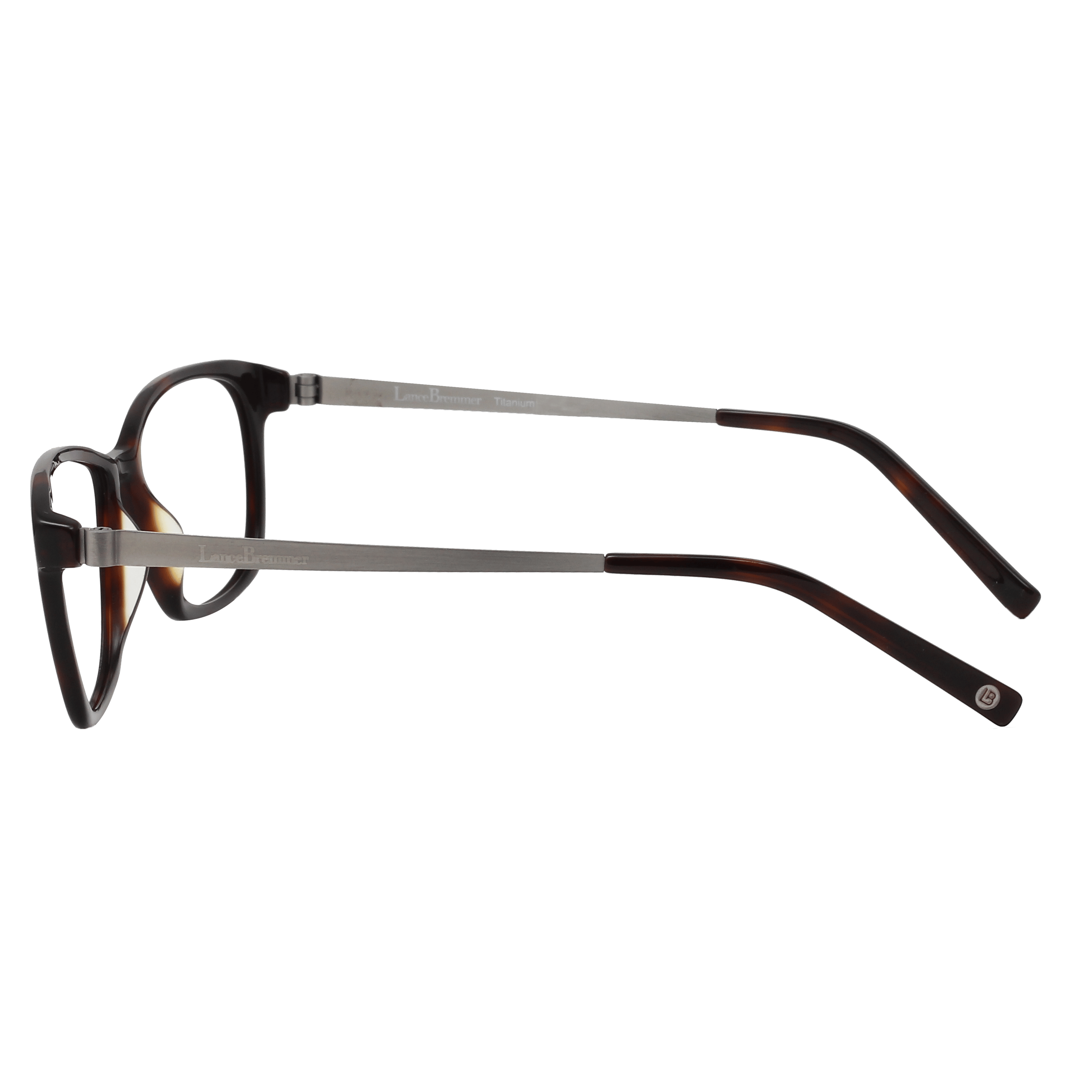 Lancebremmer 4915TCS Frame Brown Female Full Titanium Frame — view 3