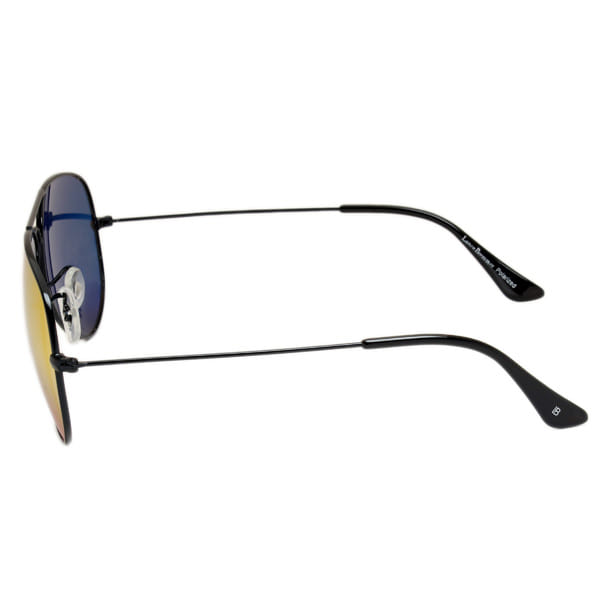 Lancebremmer 0716TT Sunglass Black Unisex Full Metal Sunglass — view 3