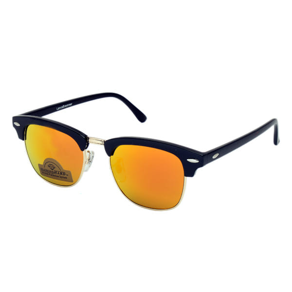 Lancebremmer 0816D Sunglass Gold Male Full Shell Sunglass — Gold frame — view 1