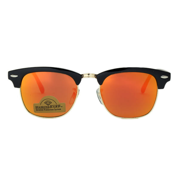 Lancebremmer 0816D Sunglass Gold Male Full Shell Sunglass — Gold frame — view 2