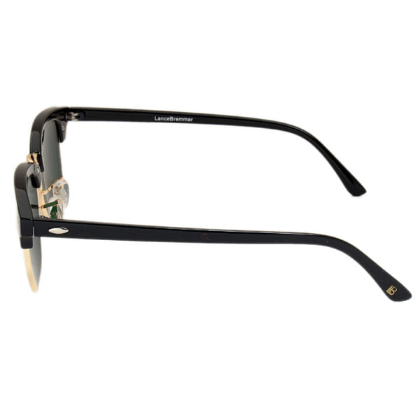 Lancebremmer 0816D Sunglass Gold Male Full Shell Sunglass — Gold frame — view 3