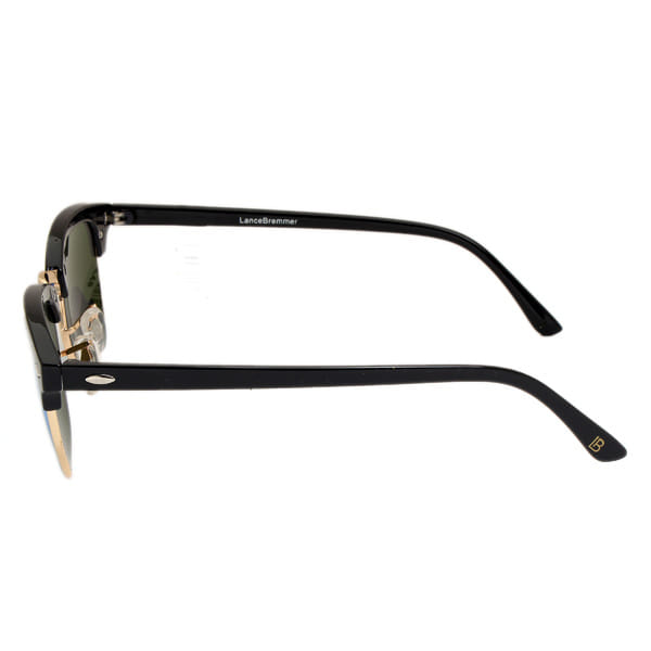 Lancebremmer 0816D Sunglass Gold Male Full Shell Sunglass — Gold frame — view 3