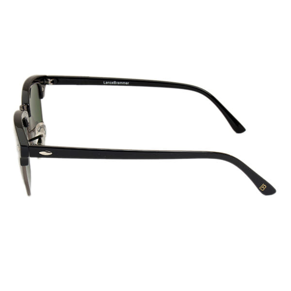 Lancebremmer 0816D Sunglass Gun Metal Male Full Shell Sunglass — Gun Metal frame — view 3