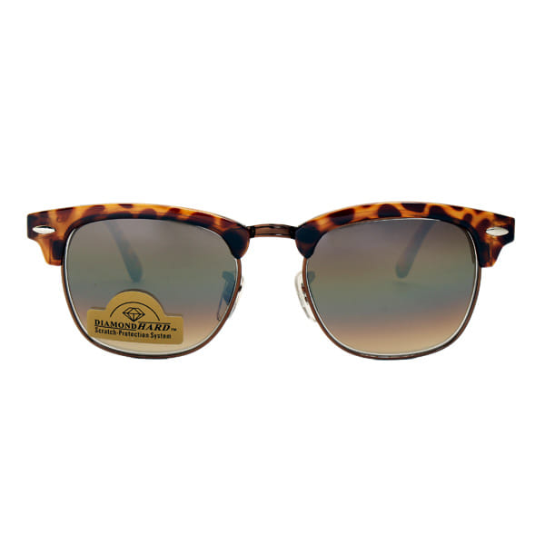 Lancebremmer 0816D Sunglass Brown Male Full Shell Sunglass — Brown frame — view 2