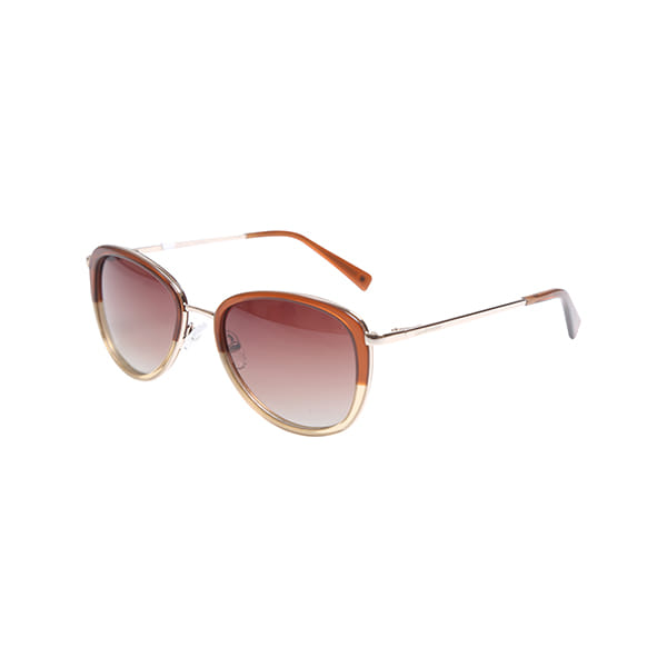 Lancebremmer 0416S Sunglass Brown Female Full Metal — Violet frame