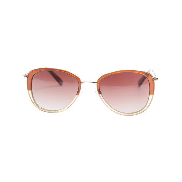 Lancebremmer 0416S Sunglass Brown Female Full Metal — Violet frame