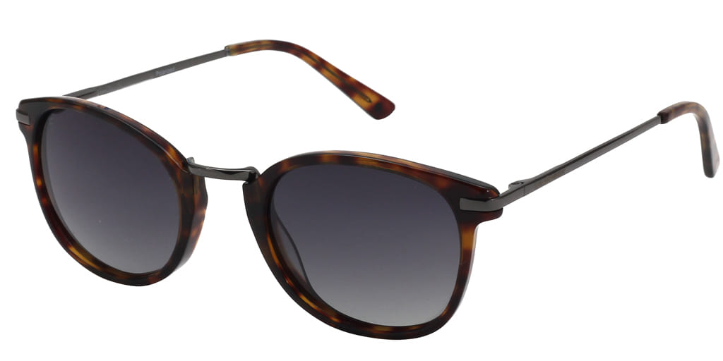 Lancebremmer 0516S Sunglass Brown Unisex Full Metal Sunglass — view 2