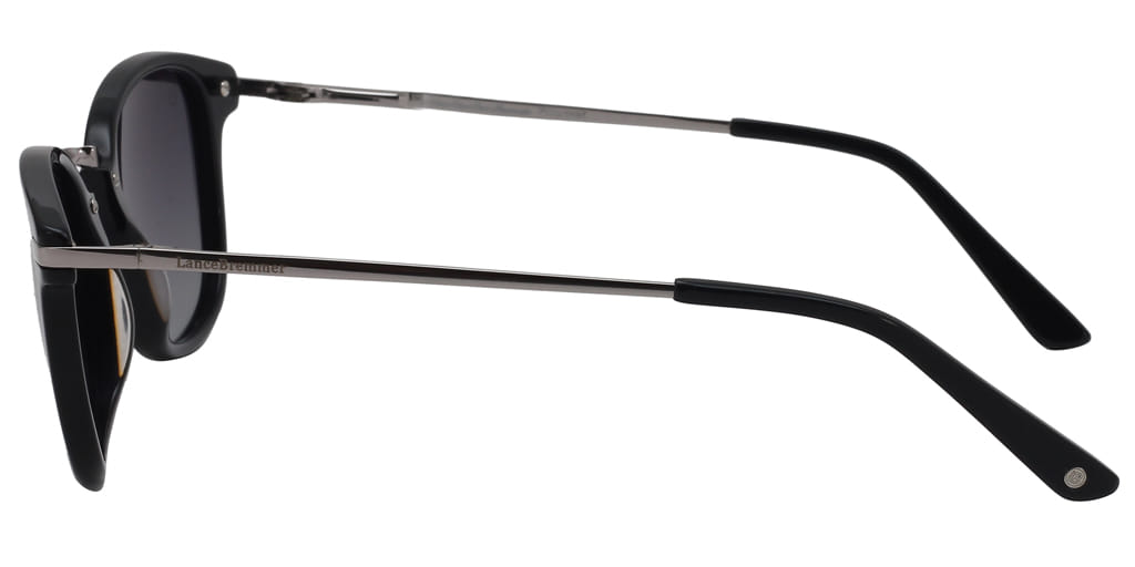 Lancebremmer 0516S Sunglass Black Unisex Full Metal Sunglass — view 4