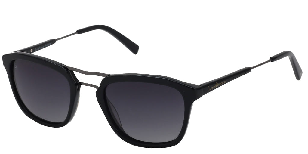 Lancebremmer 0616S Sunglass Black Unisex Full Metal Sunglass — view 2