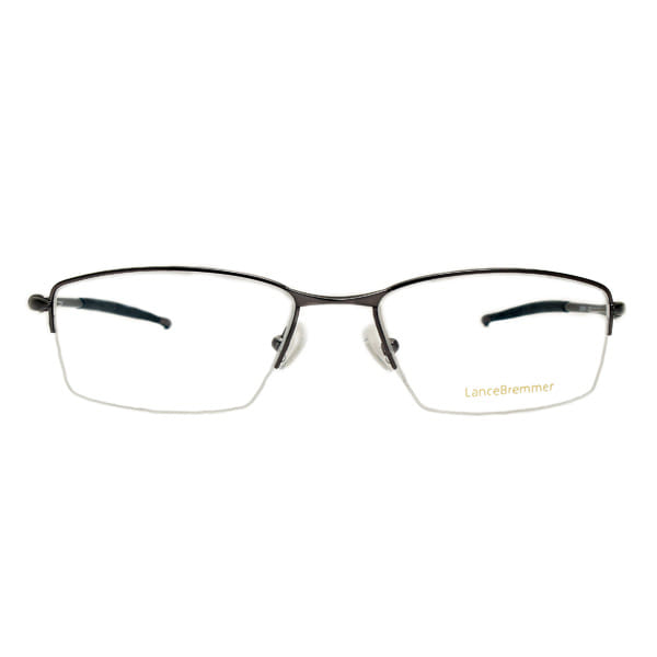Lancebremmer LB9363 Frame Gun Metal Male Supra Metal Frame — Gun Metal frame — view 2