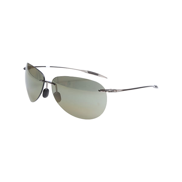 Lancebremmer 0117DH Sunglass Grey Unisex RimLess Shell — Grey frame