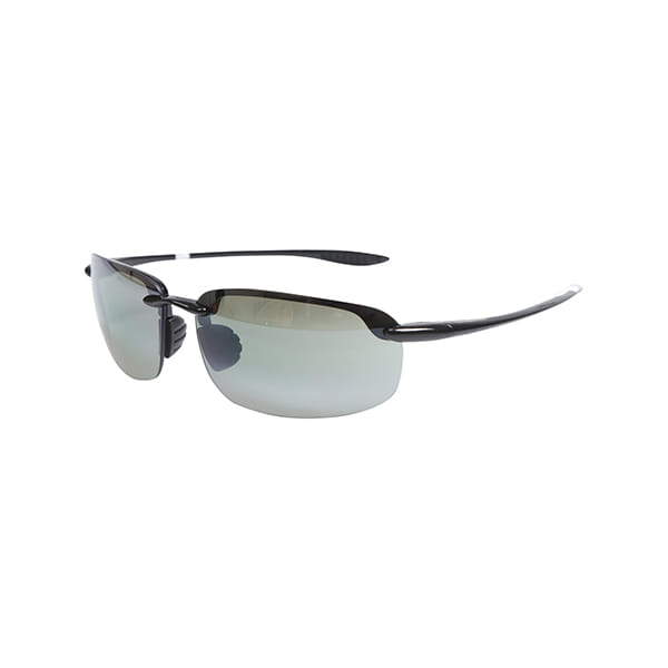 Lancebremmer 0217DH Sunglass Black Unisex RimLess Shell — Black frame
