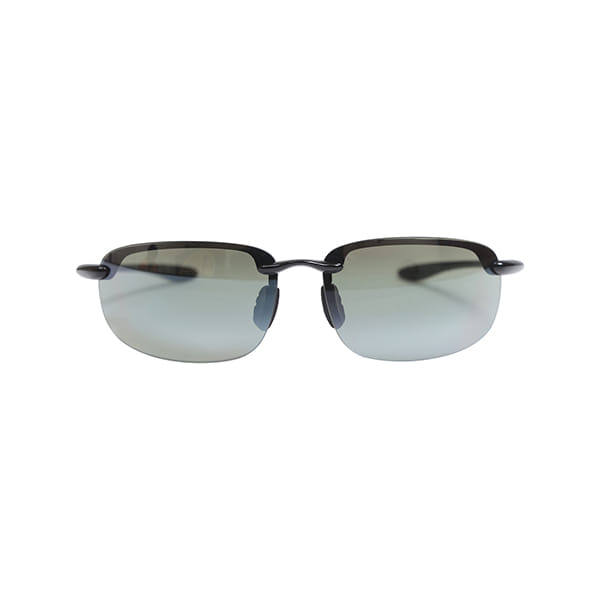 Lancebremmer 0217DH Sunglass Black Unisex RimLess Shell Sunglass — Black frame — view 2