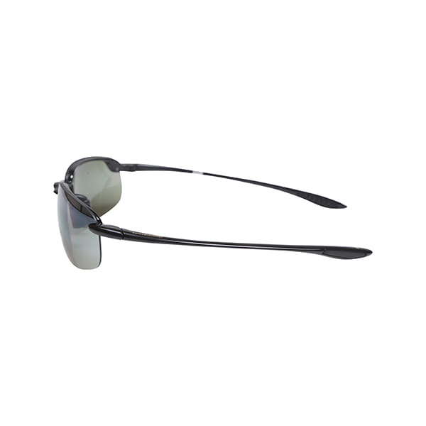 Lancebremmer 0217DH Sunglass Black Unisex RimLess Shell Sunglass — Black frame — view 3