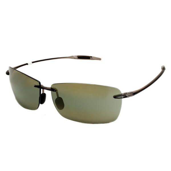 Lancebremmer 0317DH Sunglass Grey Unisex RimLess Shell — Grey frame