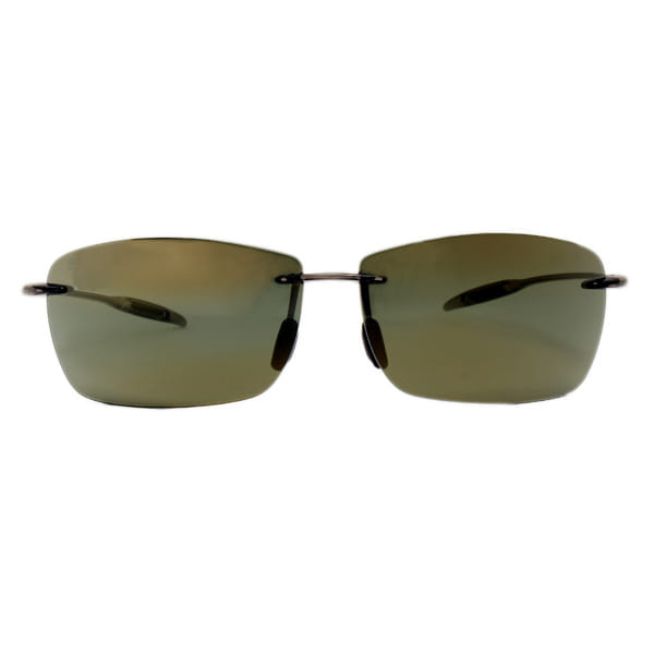 Lancebremmer 0317DH Sunglass Grey Unisex RimLess Shell Sunglass — Grey frame — view 2