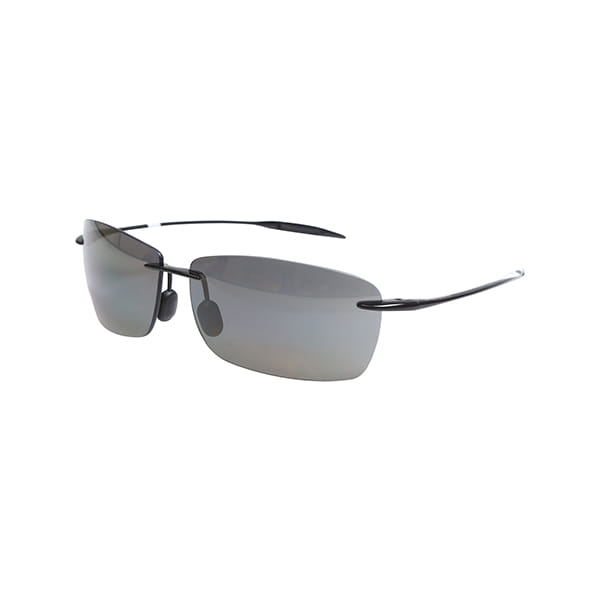 Lancebremmer 0317DH Sunglass Black Unisex RimLess Shell — Black frame