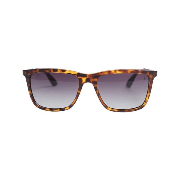 Lancebremmer S0417C Sunglass Brown Male Full Metal Sunglass — Brown frame — view 1