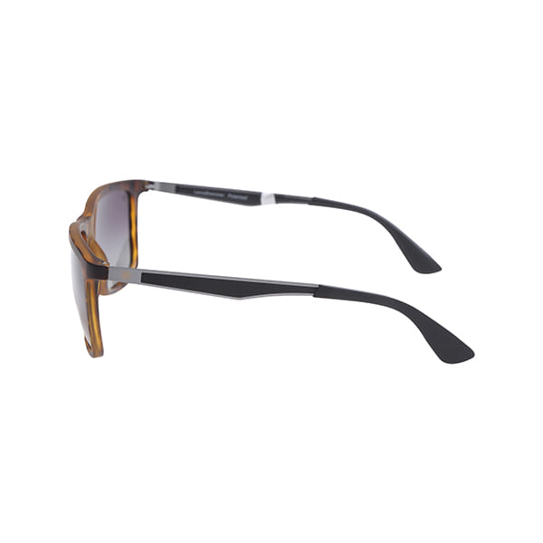 Lancebremmer S0417C Sunglass Brown Male Full Metal Sunglass — Brown frame — view 2