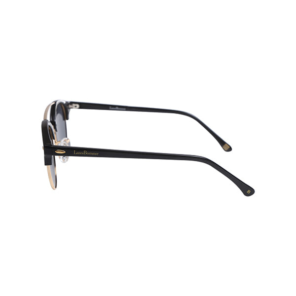 Lancebremmer 4346 Sunglass Black Unisex Full Shell Sunglass — Black frame — view 3