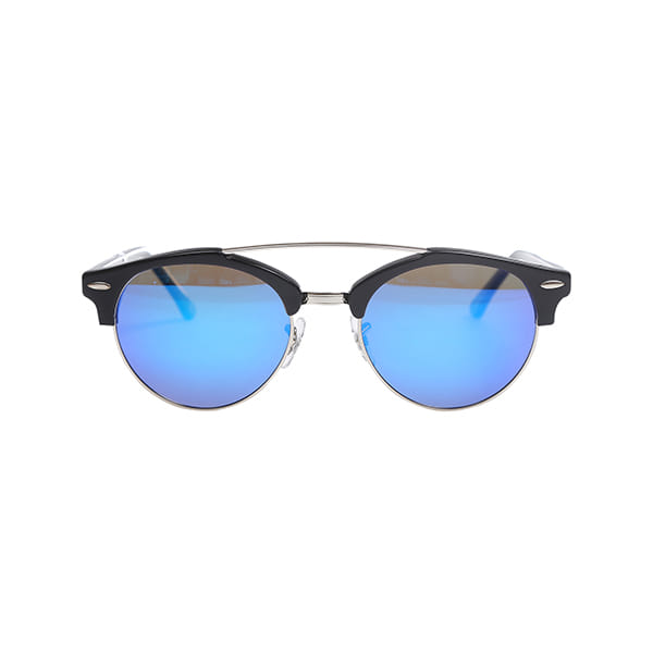 Lancebremmer 4346 Sunglass Black Unisex Full Shell Sunglass — Black frame — view 2