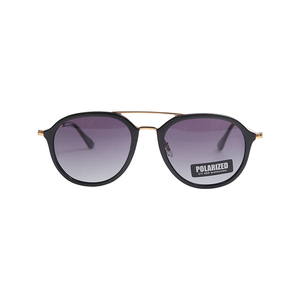 Lancebremmer 4253 Sunglass Black Male Full Metal Sunglass — Black frame — view 2