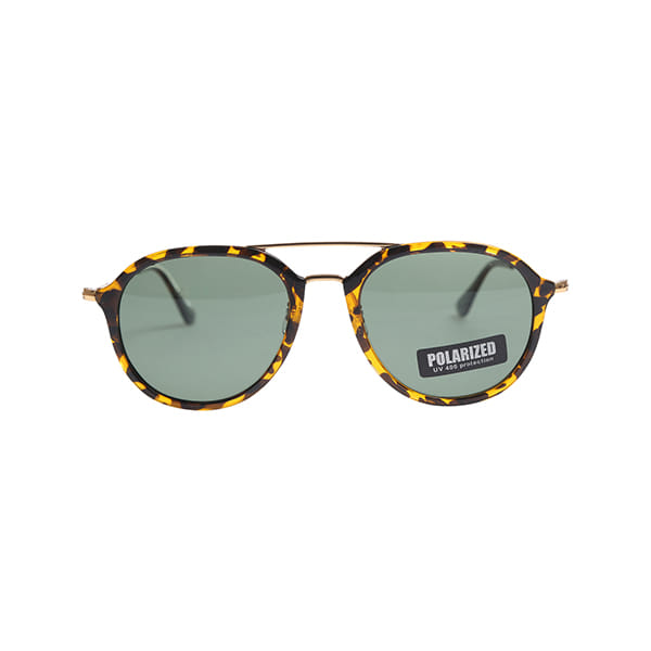 Lancebremmer 4253 Sunglass Brown Male Full Metal Sunglass — Brown frame — view 2
