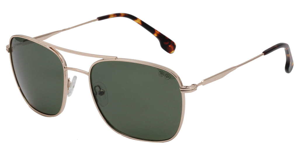 Lancebremmer S0917ST Sunglass Gold Male Full Metal Sunglass — Gold frame — view 2