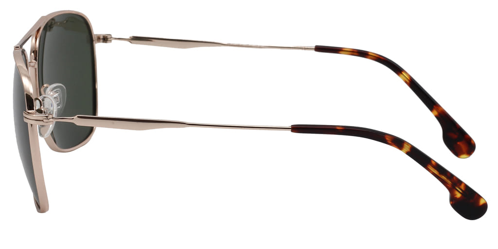 Lancebremmer S0917ST Sunglass Gold Male Full Metal Sunglass — Gold frame — view 4