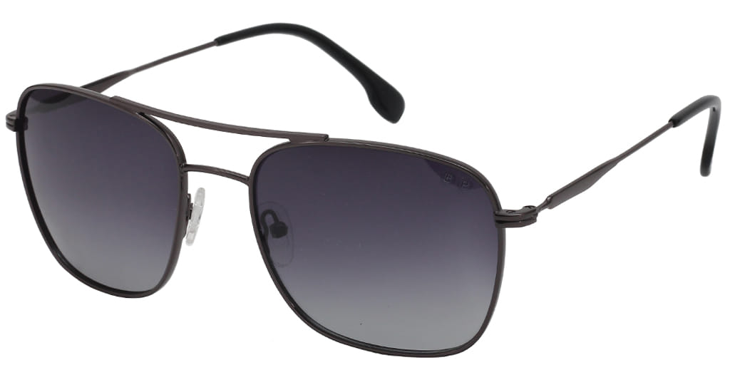 Lancebremmer S0917ST Sunglass Gun Metal Male Full Metal Sunglass — Gun Metal frame — view 2