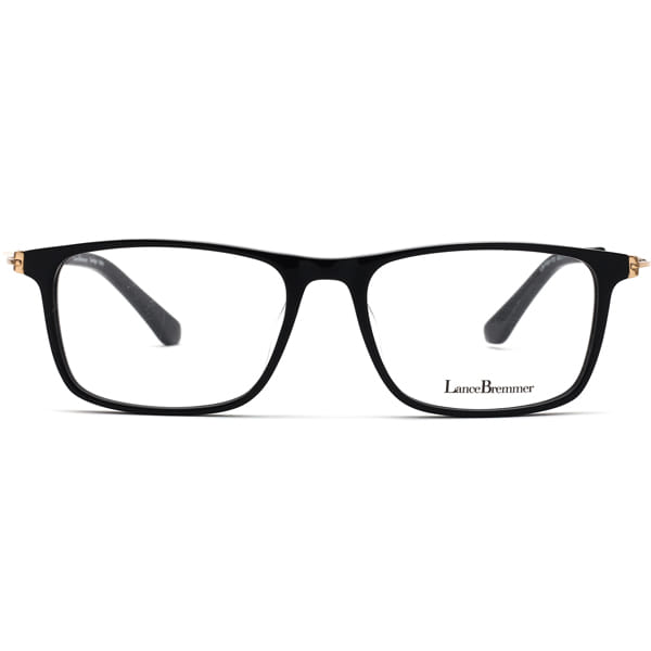 Lancebremmer 0517D Frame Black Male Full Metal Frame — Black frame — view 3