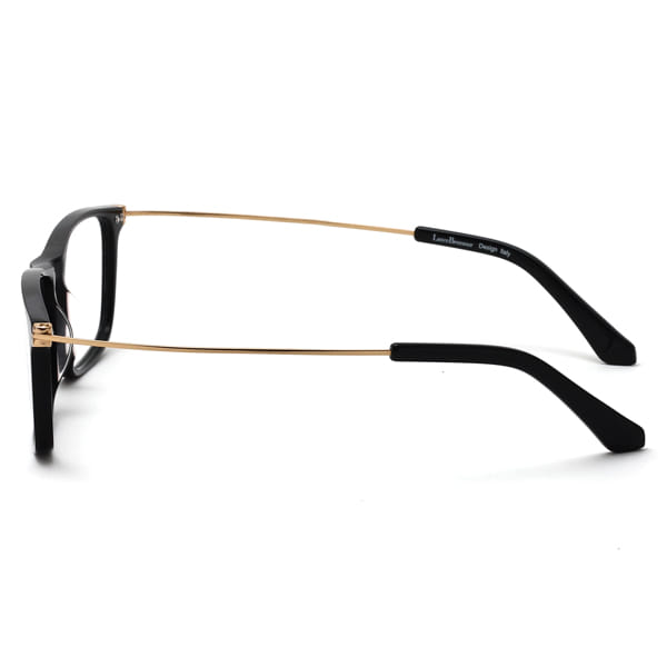 Lancebremmer 0517D Frame Black Male Full Metal Frame — Black frame — view 4
