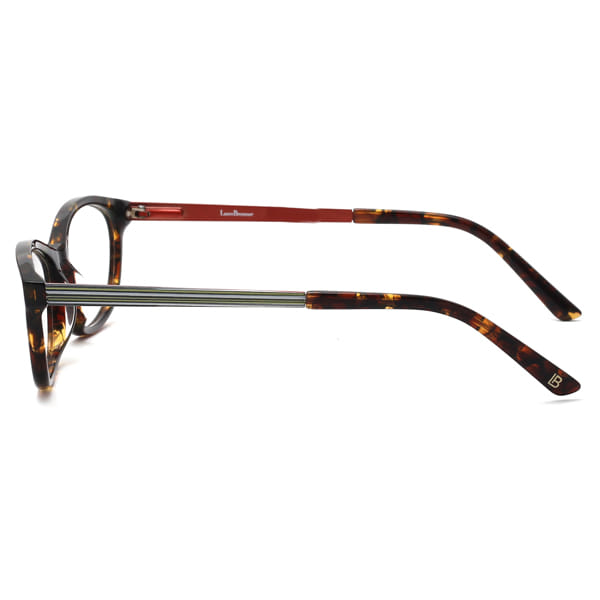 Lancebremmer 2017E Frame Tortoise Female Full Metal Frame — Tortoise frame — view 4