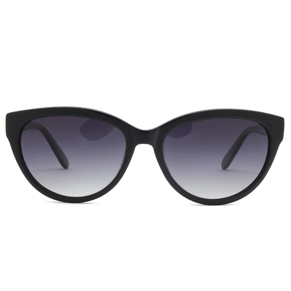 Lancebremmer 1317O Sunglass Black Female Full Shell Sunglass — Black frame — view 3