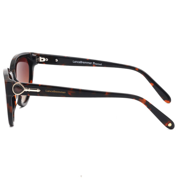 Lancebremmer 1317O Sunglass Tortoise Female Full Shell Sunglass — view 4