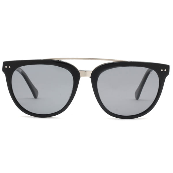 Lancebremmer 1517O Sunglass Black Unisex Full Shell Sunglass — Black frame — view 3