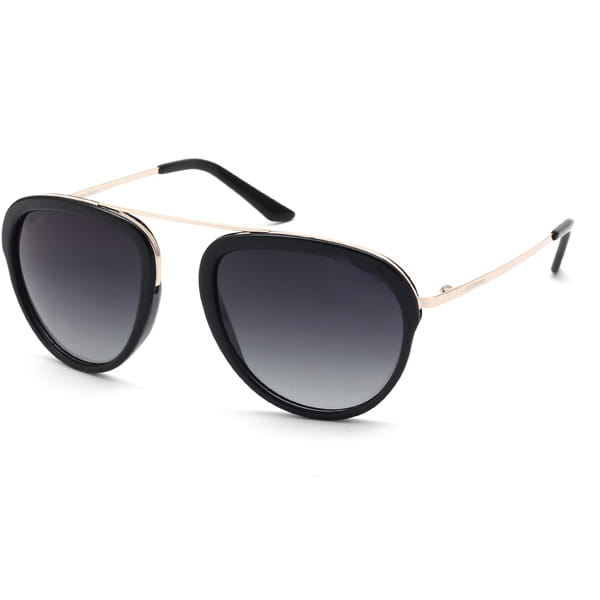Lancebremmer 1117O Sunglass Black Unisex Full Metal — Black frame