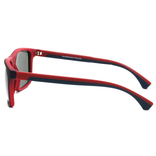 Lancebremmer 1417O Sunglass Blue Male Full Rubber Sunglass — view 4