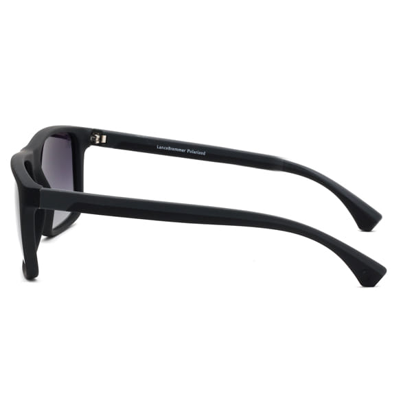 Lancebremmer 1417O Sunglass Black Male Full Rubber Sunglass — view 4