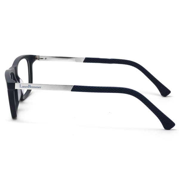 Lancebremmer 1217S Frame Blue Male Full Metal Frame — Blue frame — view 4