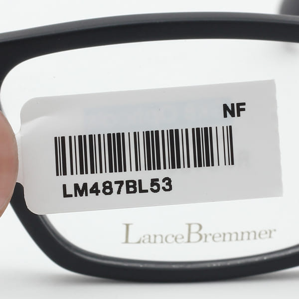 Lancebremmer 1317S Frame Black Male Full Metal Frame — view 1